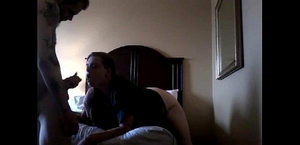  wife rides dick in hotel room